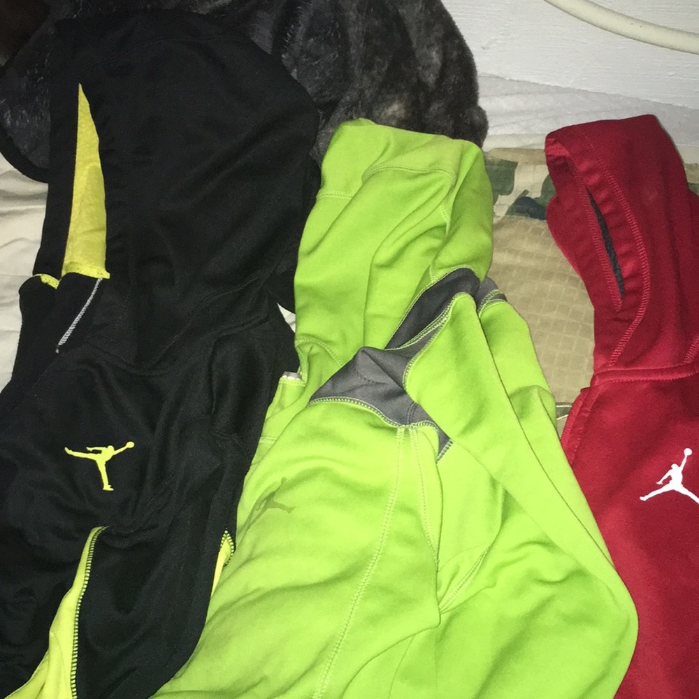 Jordan zip up sweaters